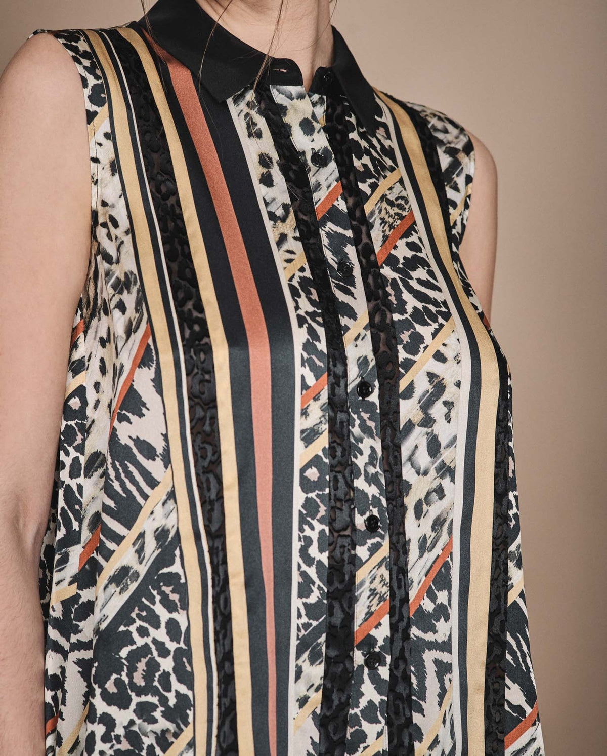Chemise Vinata en Soie - Topaze