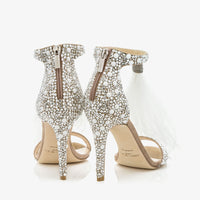 ZNO STOCK 0 / Reco 280 WHITE/CRYSTAL MIX Sandal VIOLA 100
