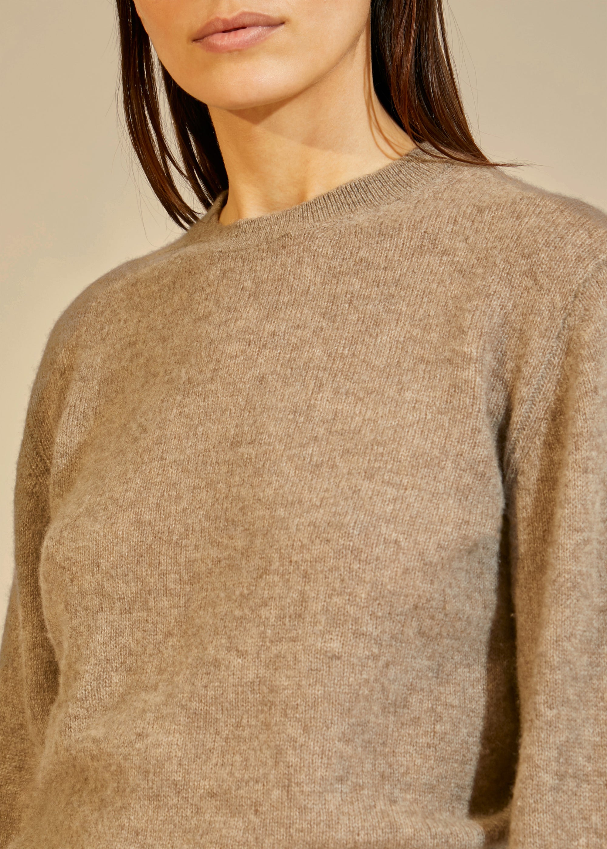 Viola sweater in cashmere - Barley