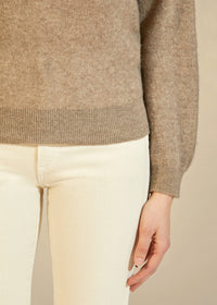 Viola sweater in cashmere - Barley