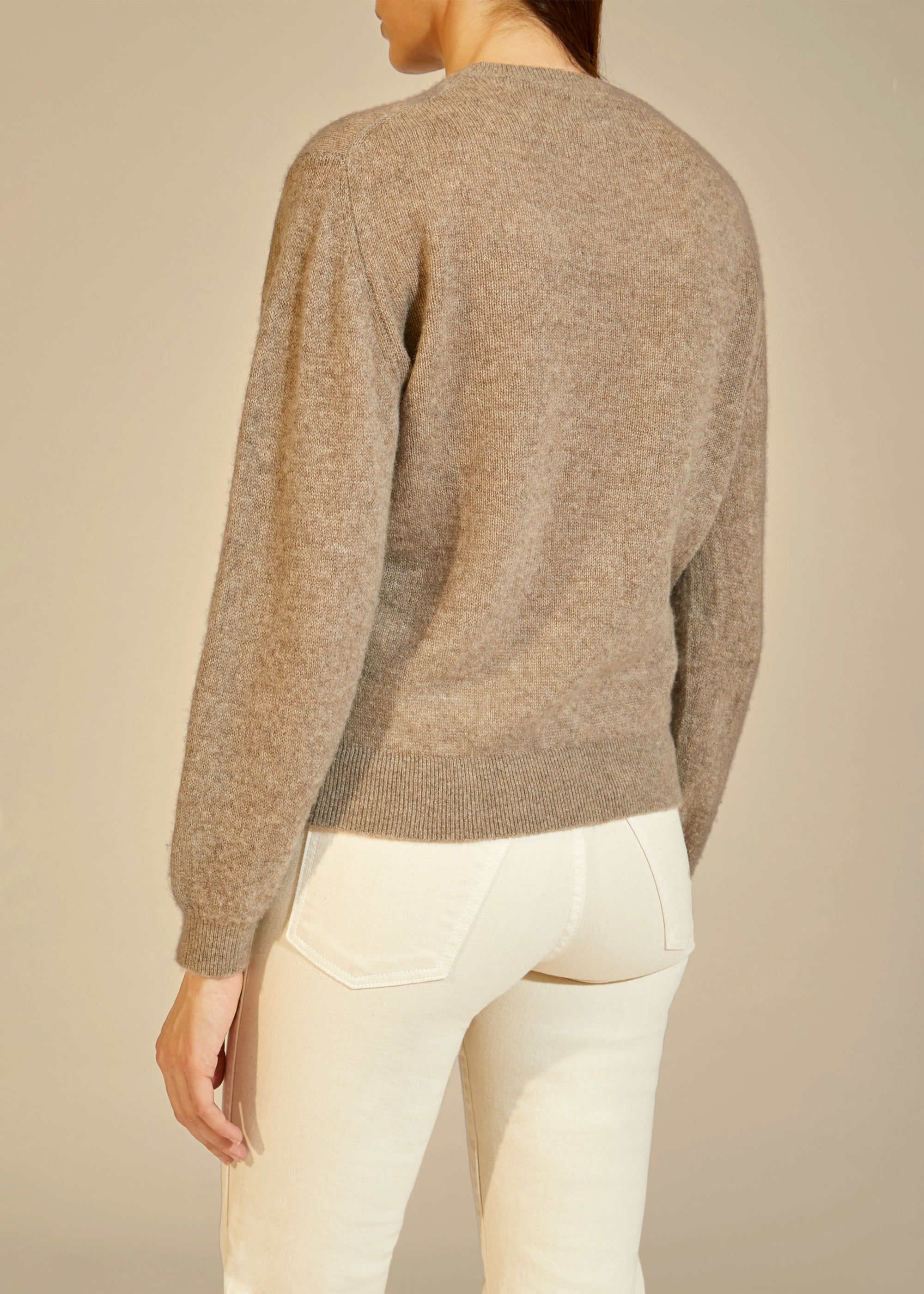 Viola sweater in cashmere - Barley