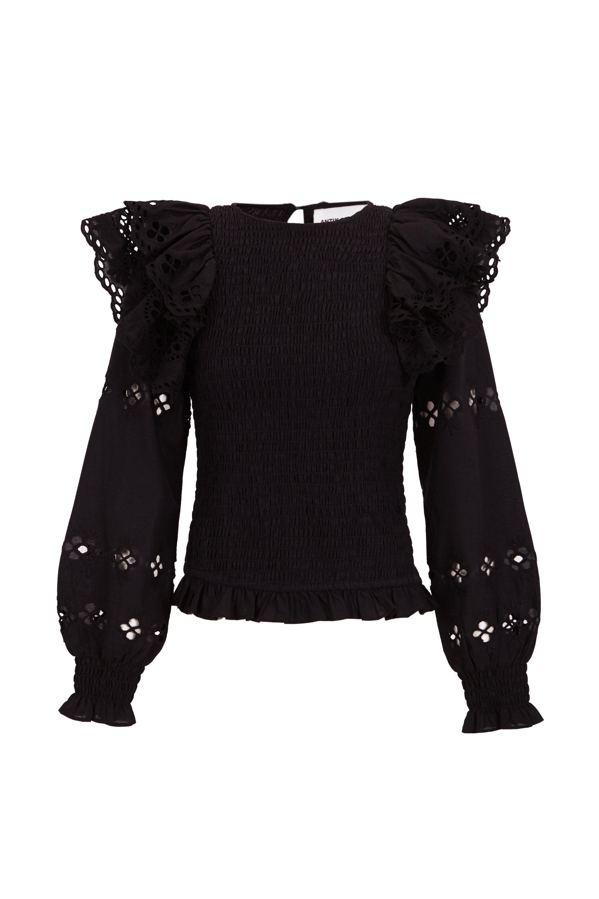 BLACK VIVIAN BLOUSE