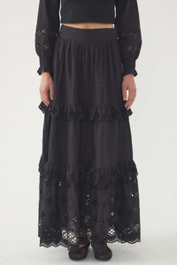 BLACK VIVIAN SKIRT