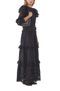 BLACK VIVIAN SKIRT