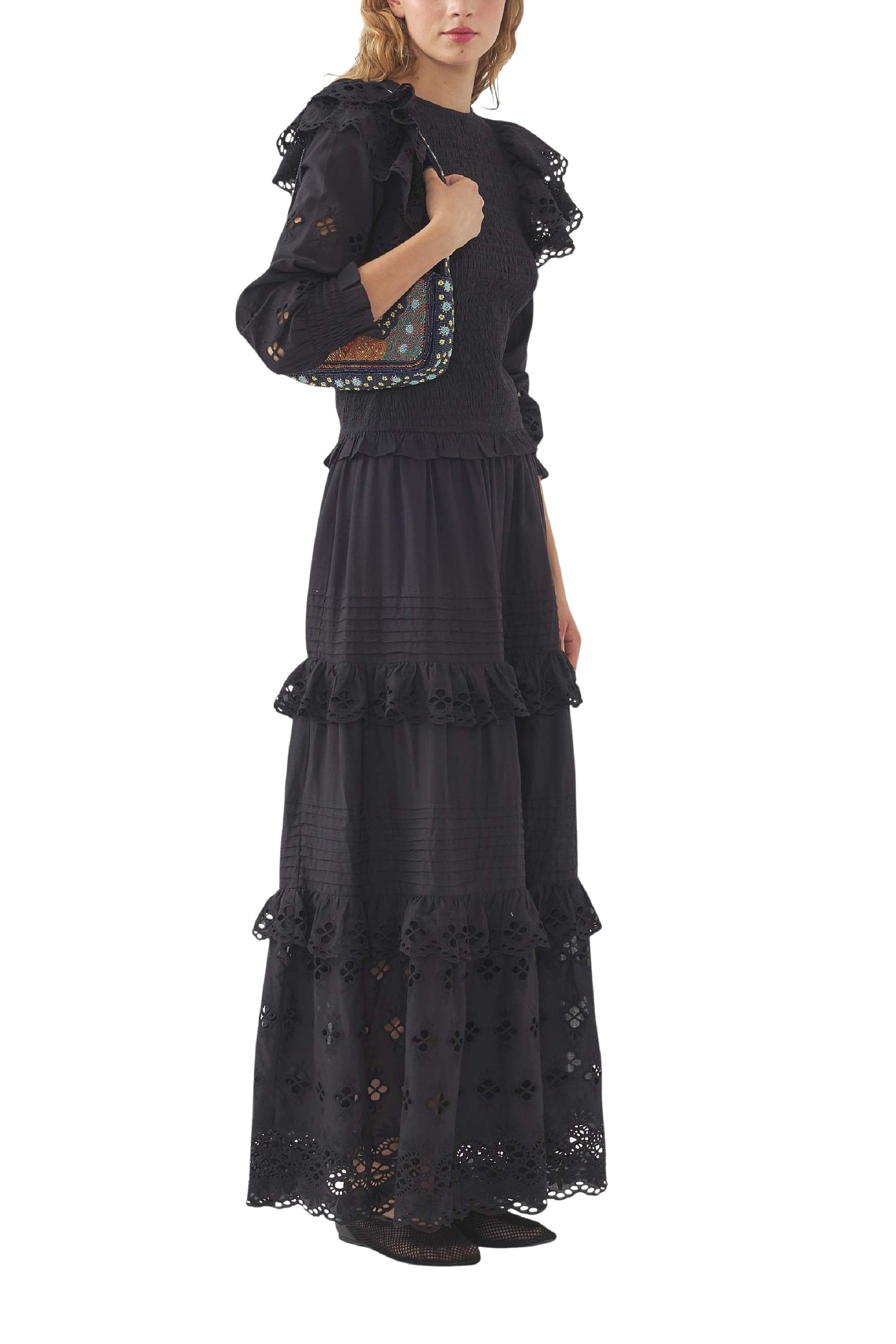 BLACK VIVIAN SKIRT
