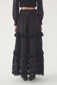 BLACK VIVIAN SKIRT