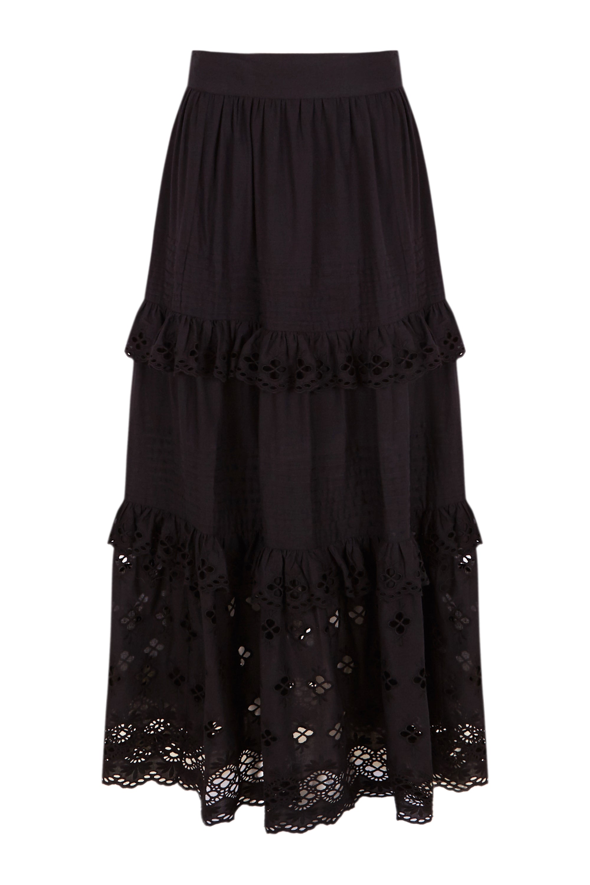 BLACK VIVIAN SKIRT