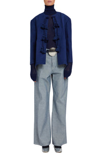 Veste Vivian coupe droite - Indigo
