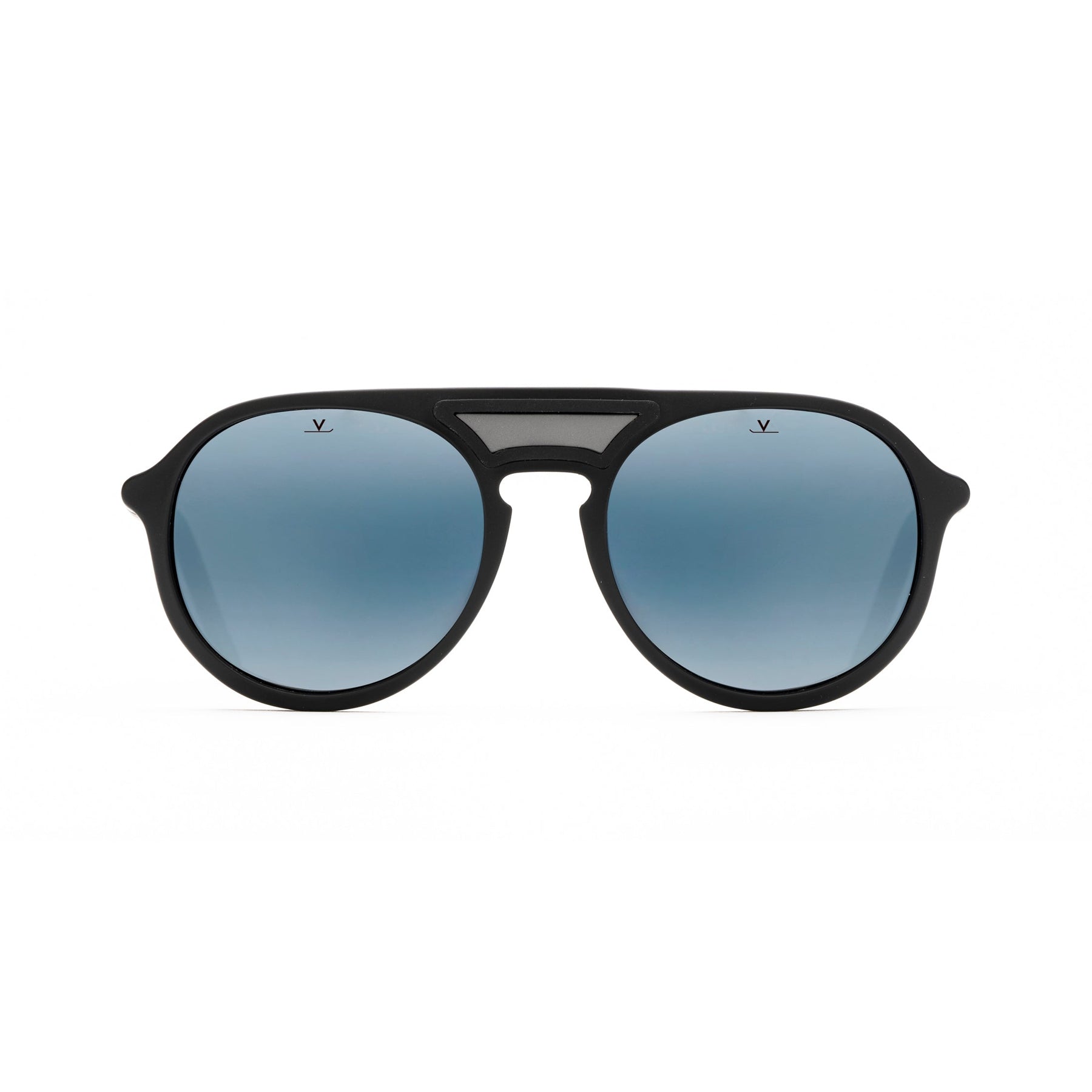 Lunettes de soleil Ice - Matte Black & Blue Polarlynx