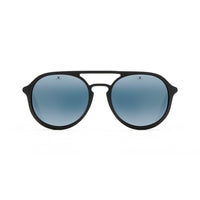 Lunettes de soleil Ice - Matte Black & Blue Polarlynx