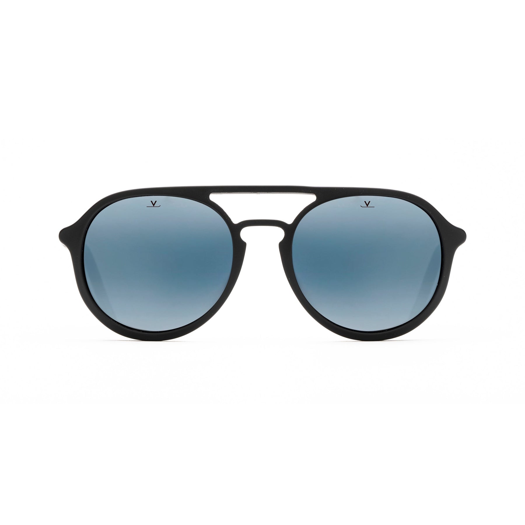 Lunettes de soleil Ice - Matte Black & Blue Polarlynx