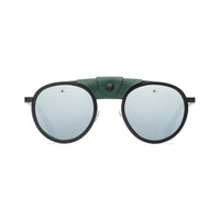 Lunettes de soleil Glacier - Matte Black & Pure Grey Silver Mirror