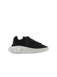 Sneakers B-Runner à semelle destructurée - Noir & Blanc