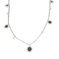 COLLIER  OR BLANC