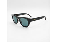 Sunglasses Belvedere 07 - Shiny Black  & Smoke Polarized