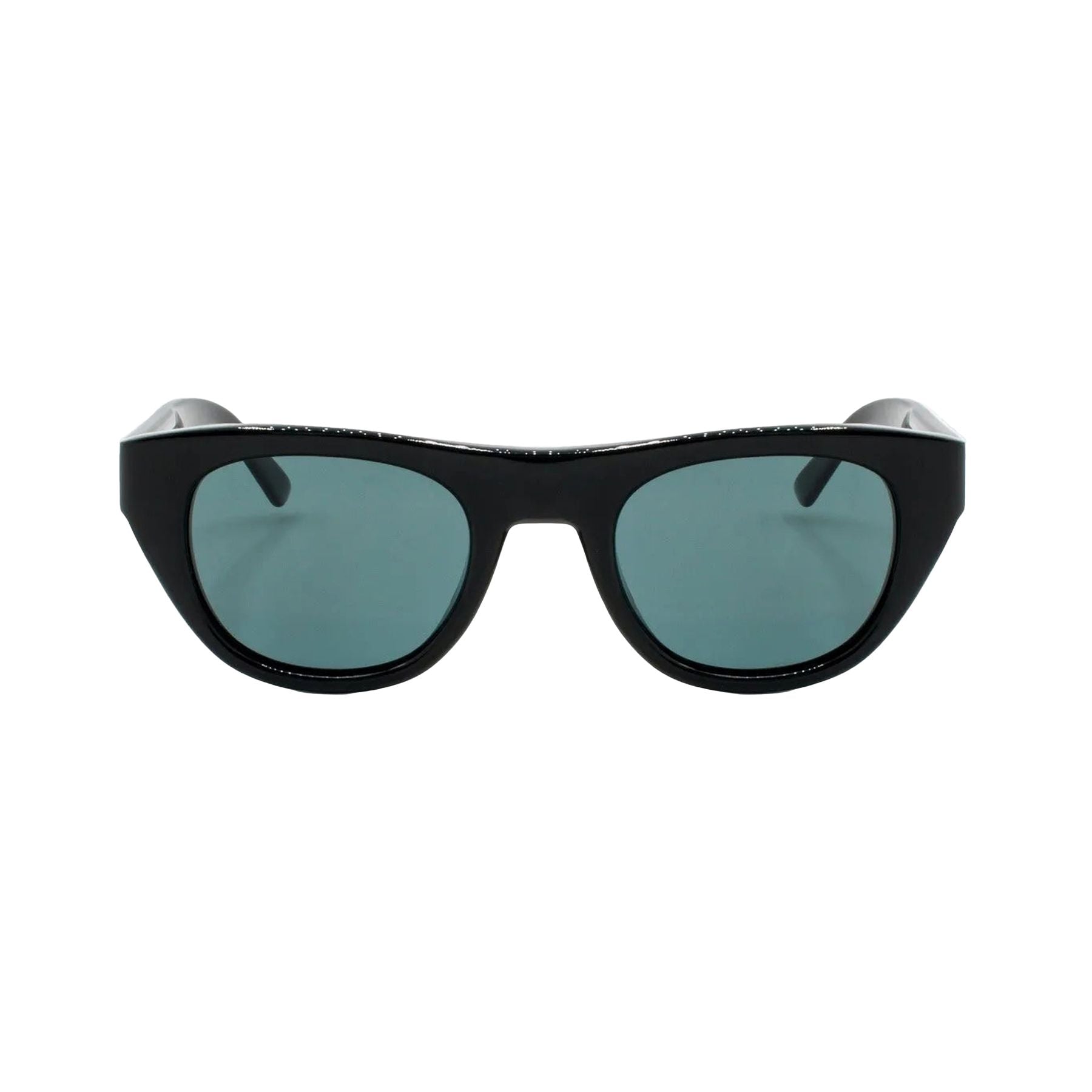 Lunettes de soleil Belvedere 07 - Shiny Black & Smoke Polarized