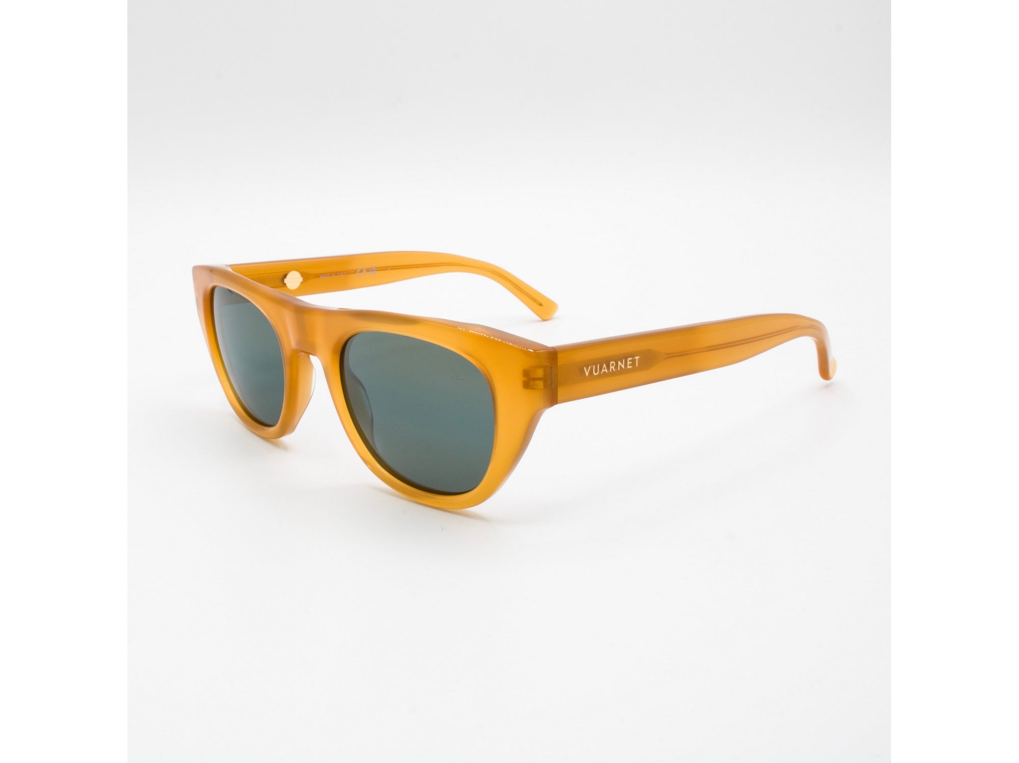 Sunglasses Belvedere 07 - Shiny Light Brown & Smoke Polarized