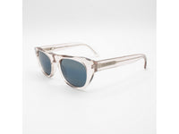 Sunglasses Belvedere 07 - Shiny Beige & Blu Mirror