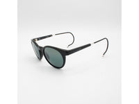 Sunglasses Alpine 01 - Shiny Black  & Smoke Polarized