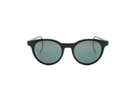 Sunglasses Alpine 01 - Shiny Black  & Smoke Polarized