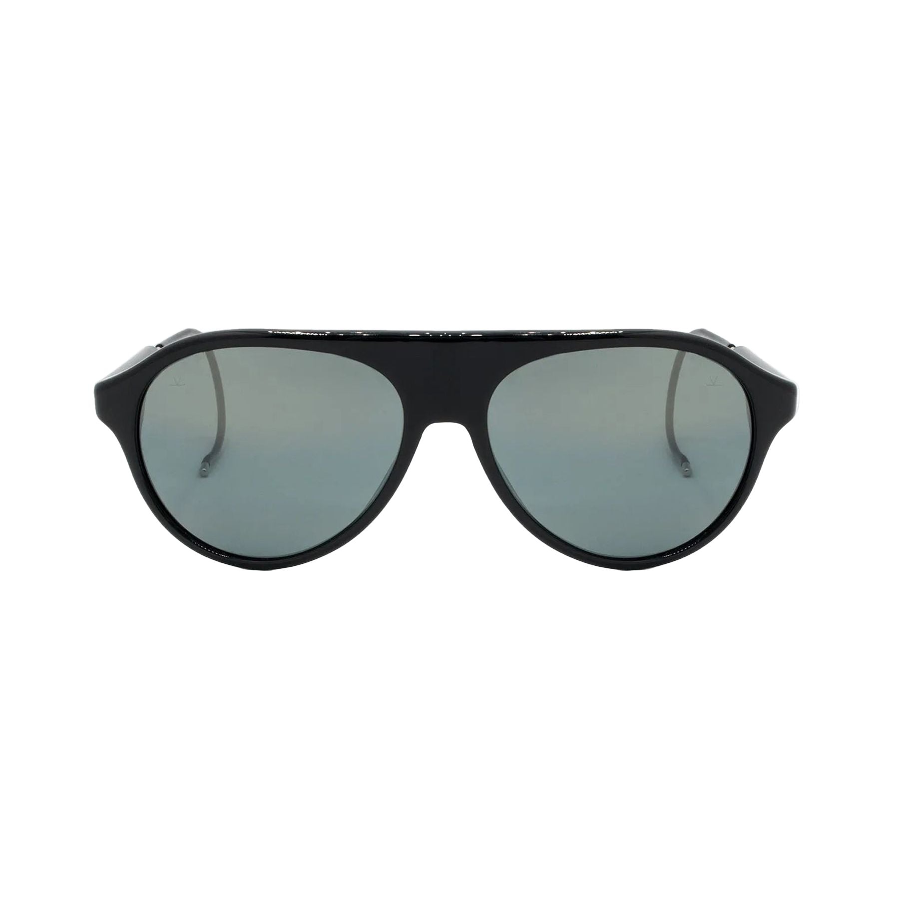 Lunettes de soleil Alpine 02 - Shiny Black & Smoke Polarized
