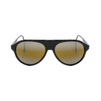 Lunettes de soleil Alpine 02 - Black & Green Mirror