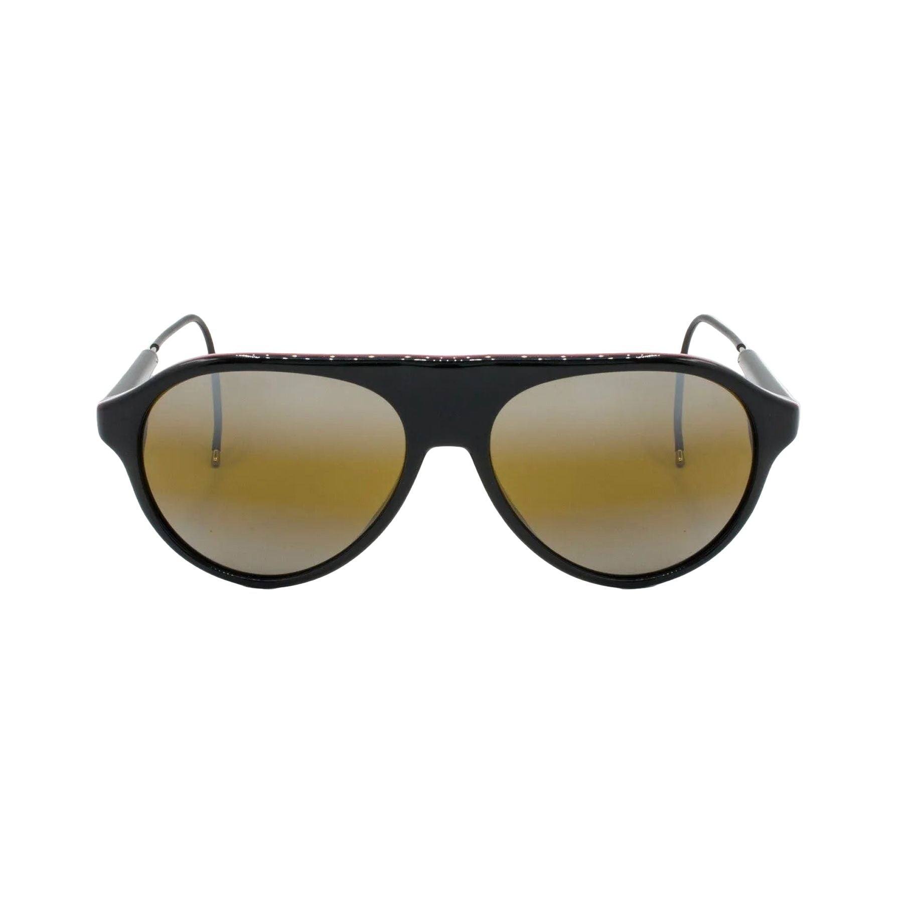 Lunettes de soleil Alpine 02 - Black & Green Mirror
