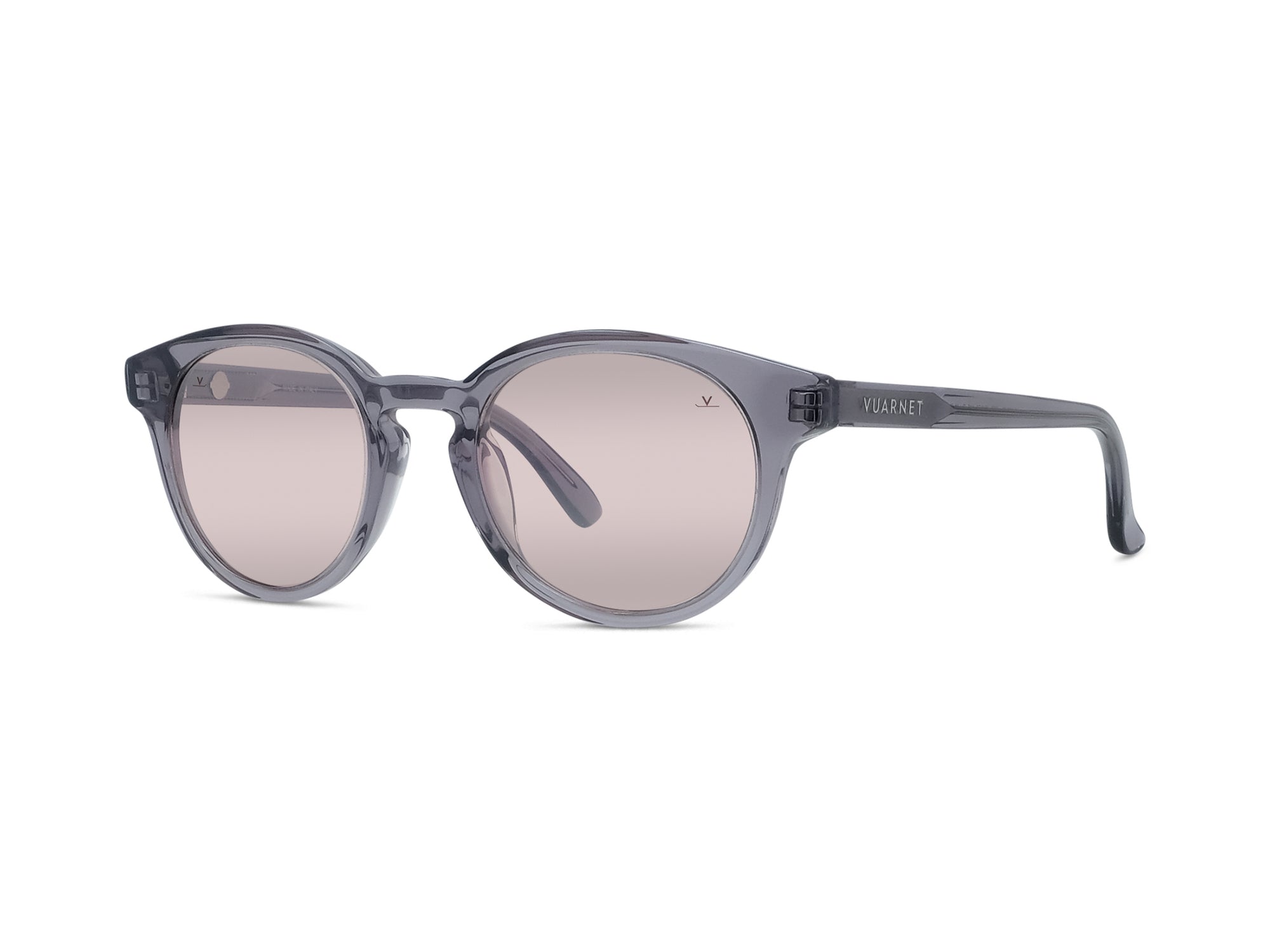 Sunglasses Belvedere 08 - Grey/Other & Gradient Or Mirror Violet