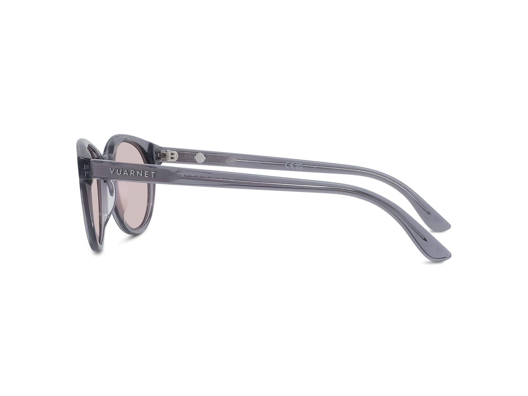 Sunglasses Belvedere 08 - Grey/Other & Gradient Or Mirror Violet