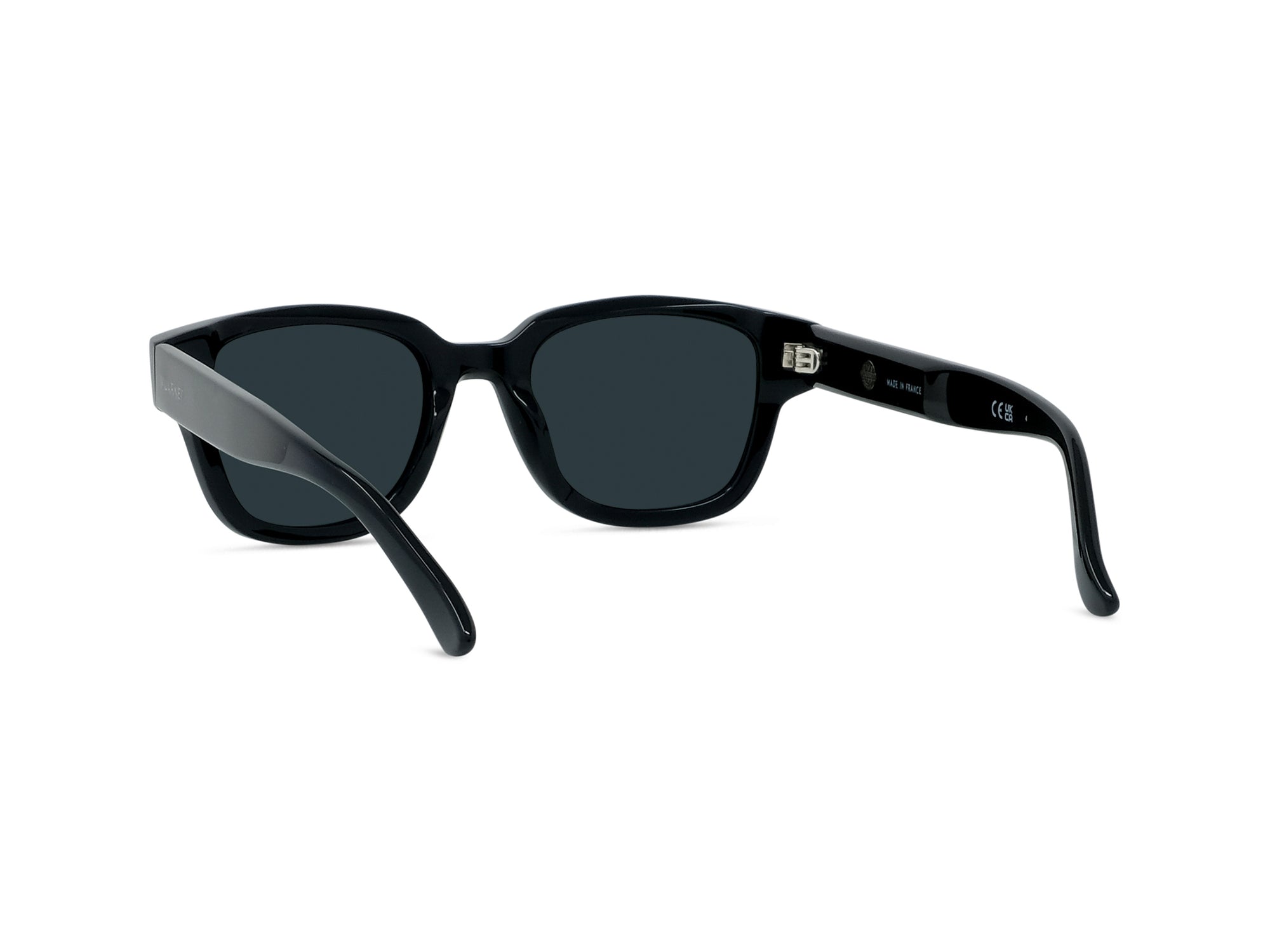 Sunglasses Belvedere 09 - Shiny Black  & Smoke