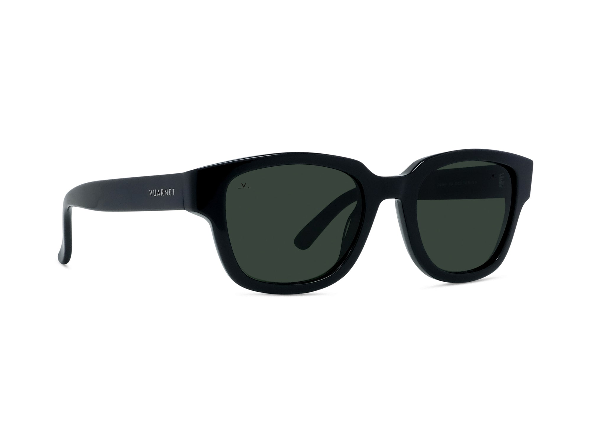 Sunglasses Belvedere 09 - Shiny Black  & Smoke