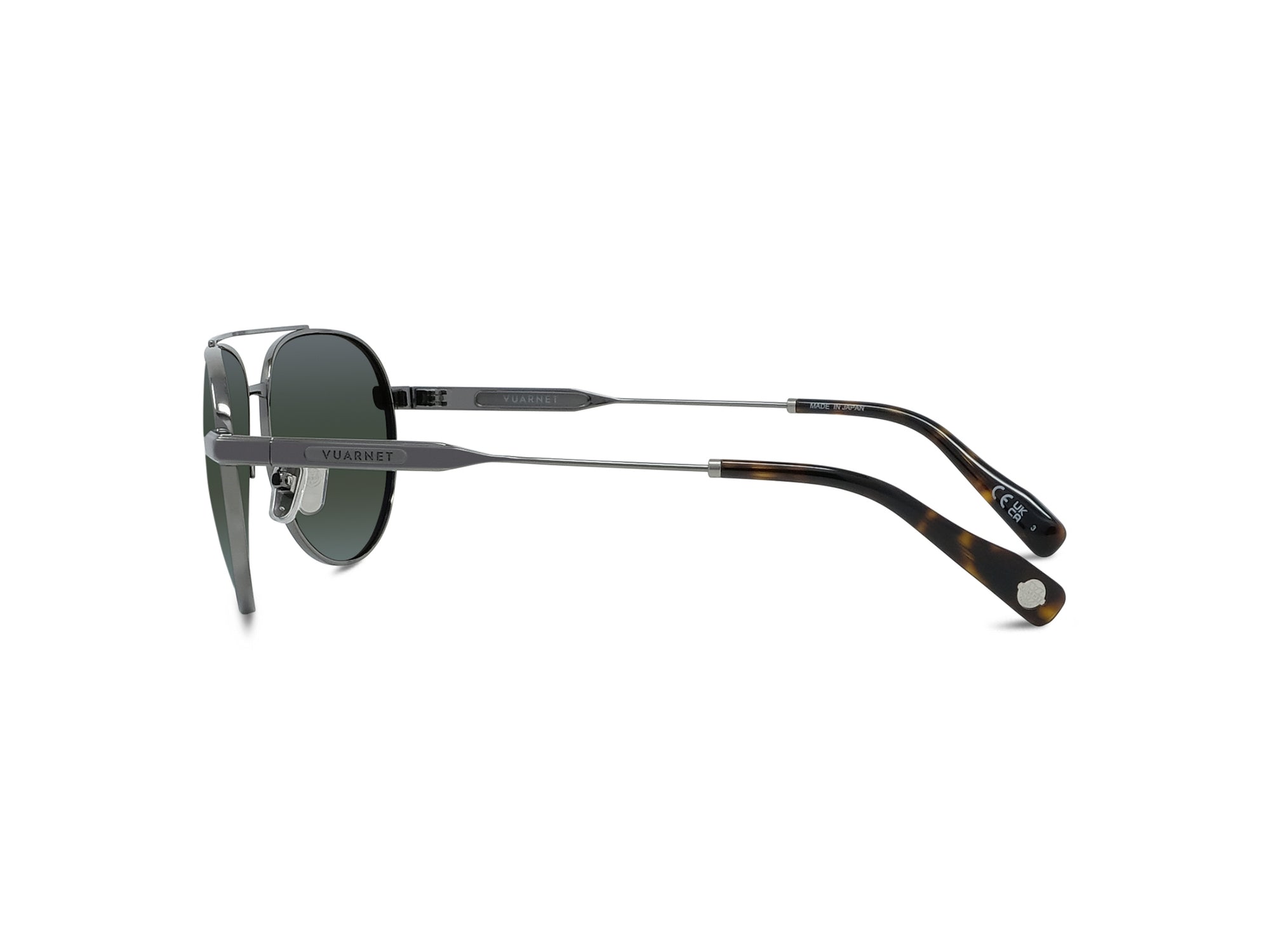 Lunettes de soleil Horizon 03 - Shiny Gumetal & Smoke Mirror