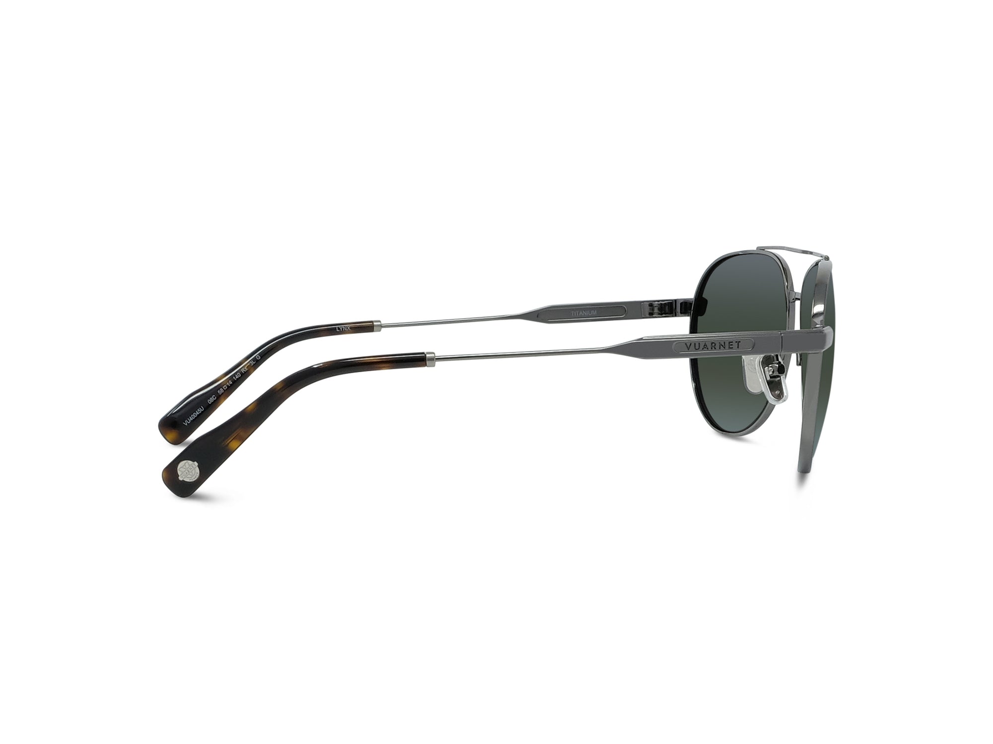 Lunettes de soleil Horizon 03 - Shiny Gumetal & Smoke Mirror