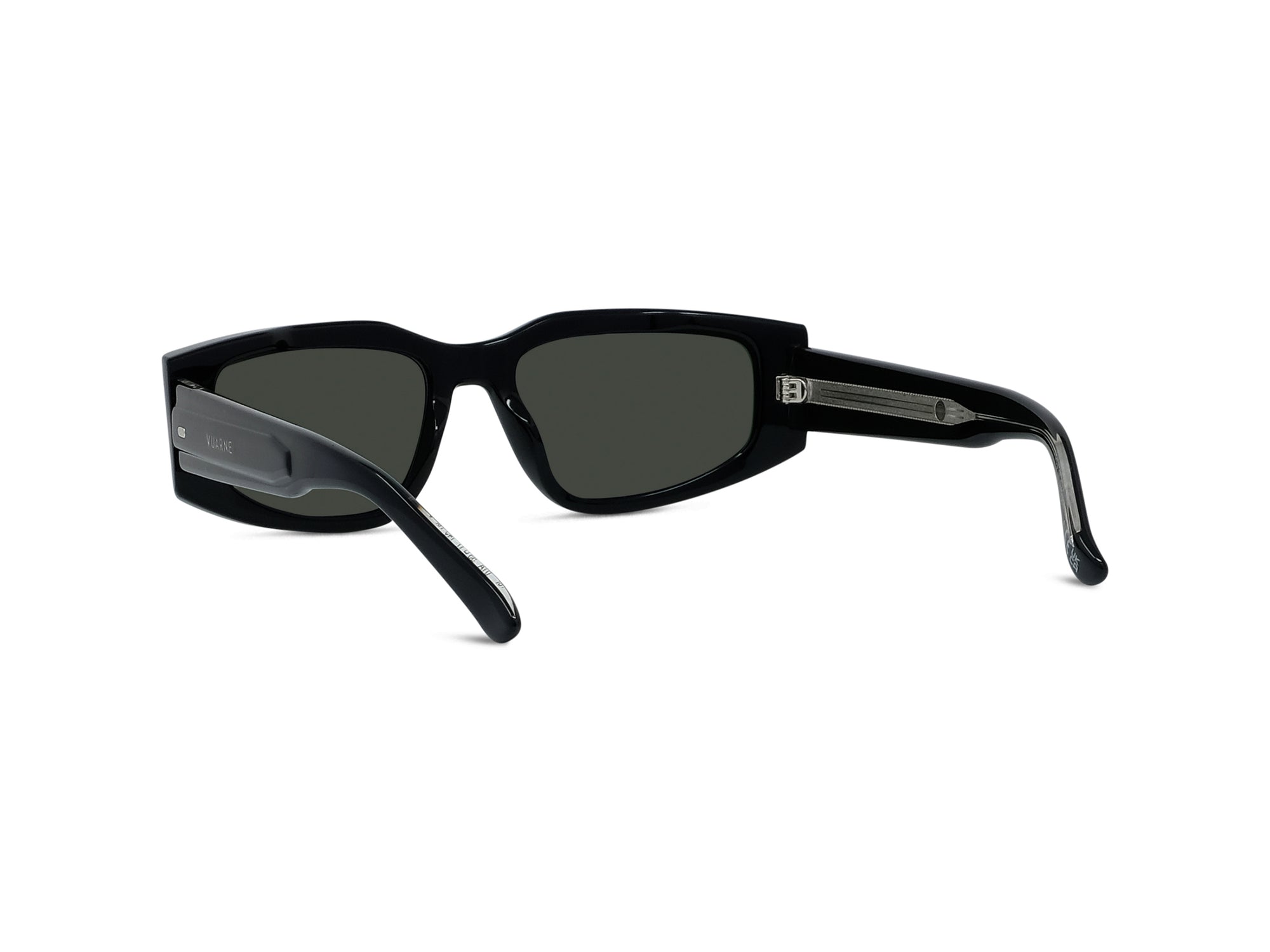 Lunettes de soleil Belvedere 12 - Shiny Black & Smoke
