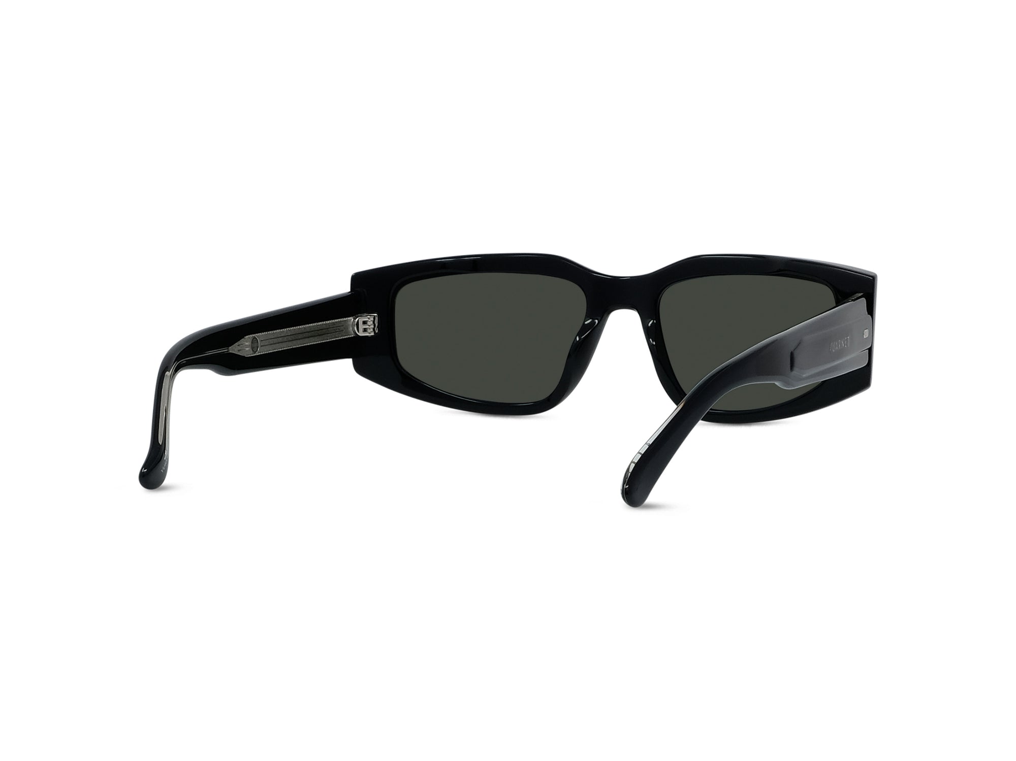 Lunettes de soleil Belvedere 12 - Shiny Black & Smoke