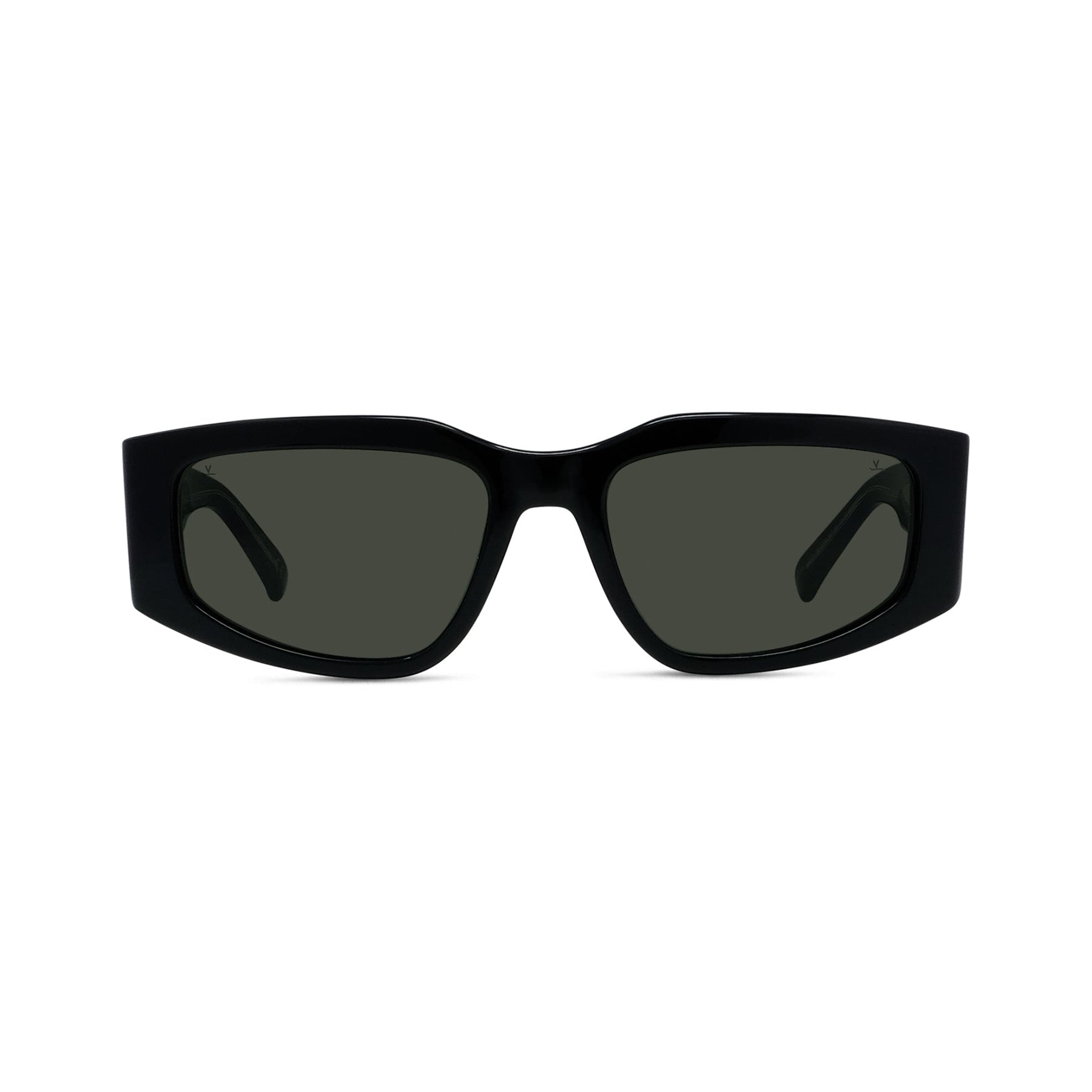 Lunettes de soleil Belvedere 12 - Shiny Black & Smoke