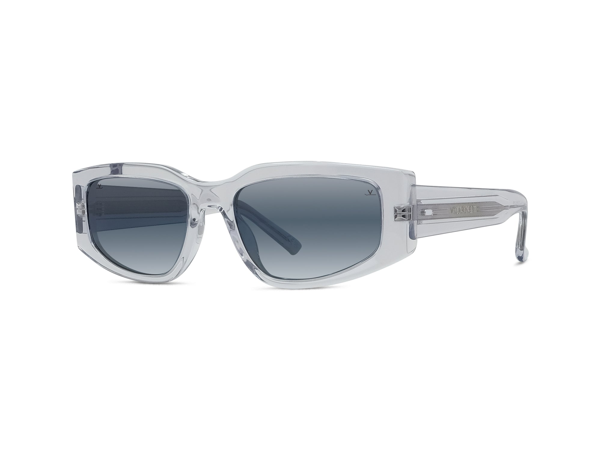 Lunettes de soleil Belvedere 12 - Crystal & Blue Mirror