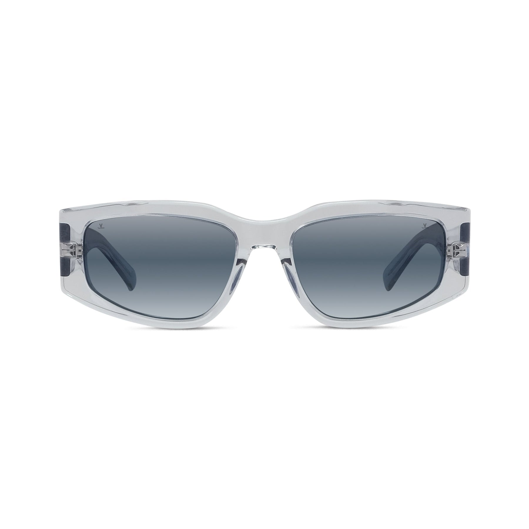 Lunettes de soleil Belvedere 12 - Crystal & Blue Mirror