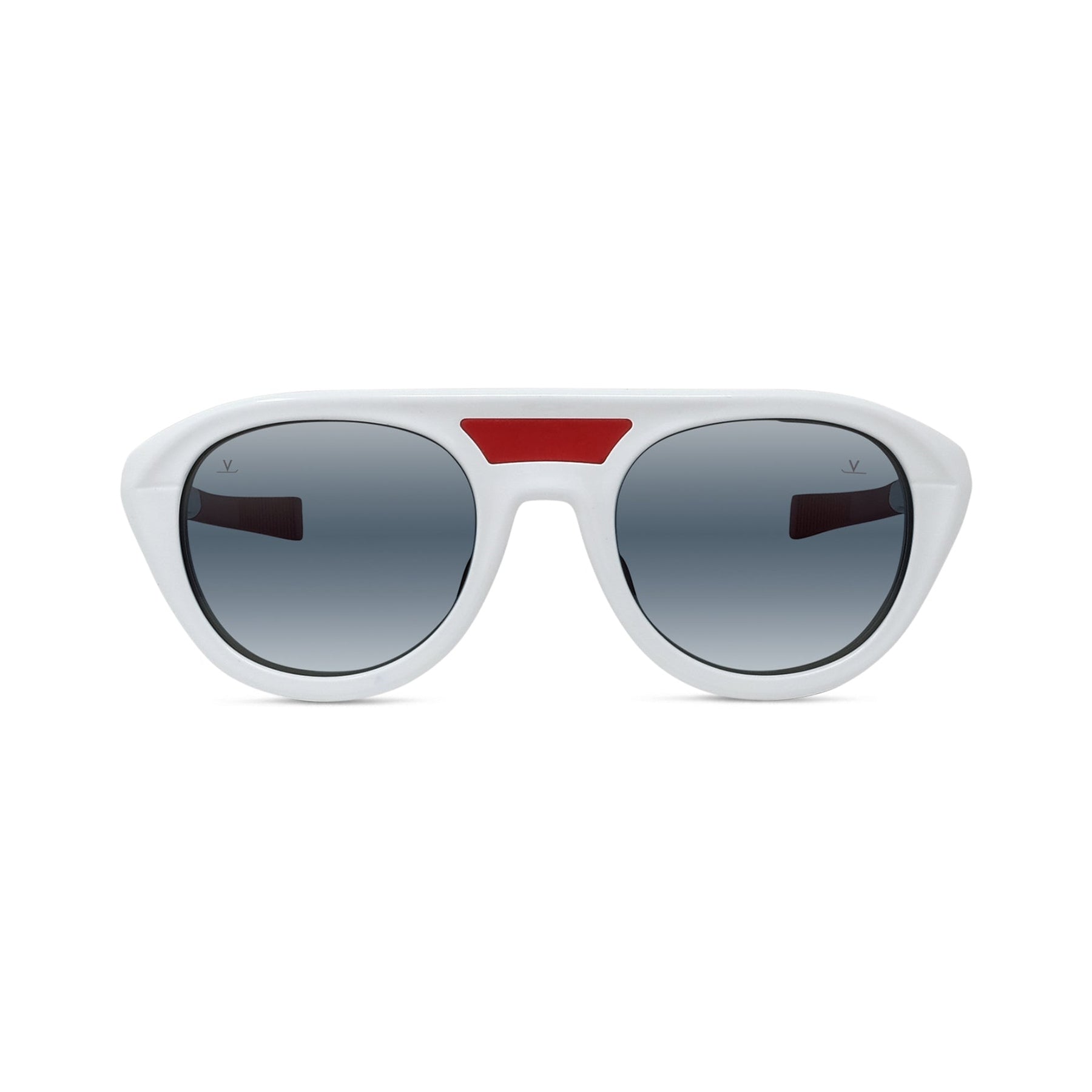 Lunettes de soleil Ice 04 - White & Blue Mirror