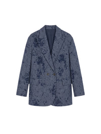Veste de costume - Blu Fantasia Grigio
