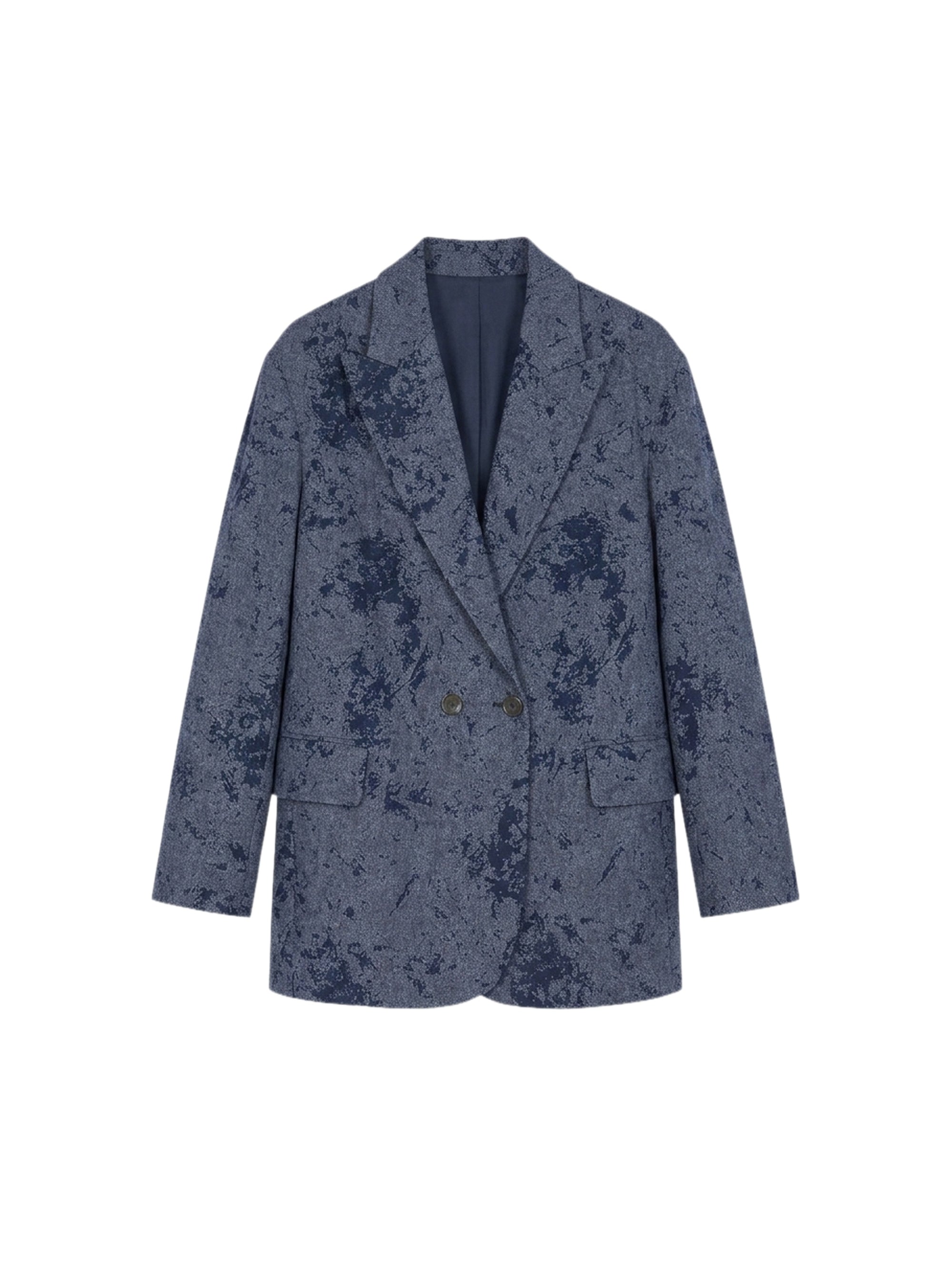 Veste de costume - Blu Fantasia Grigio