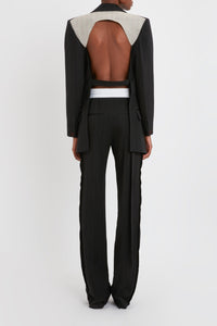 Backless Tux Jacket - Black
