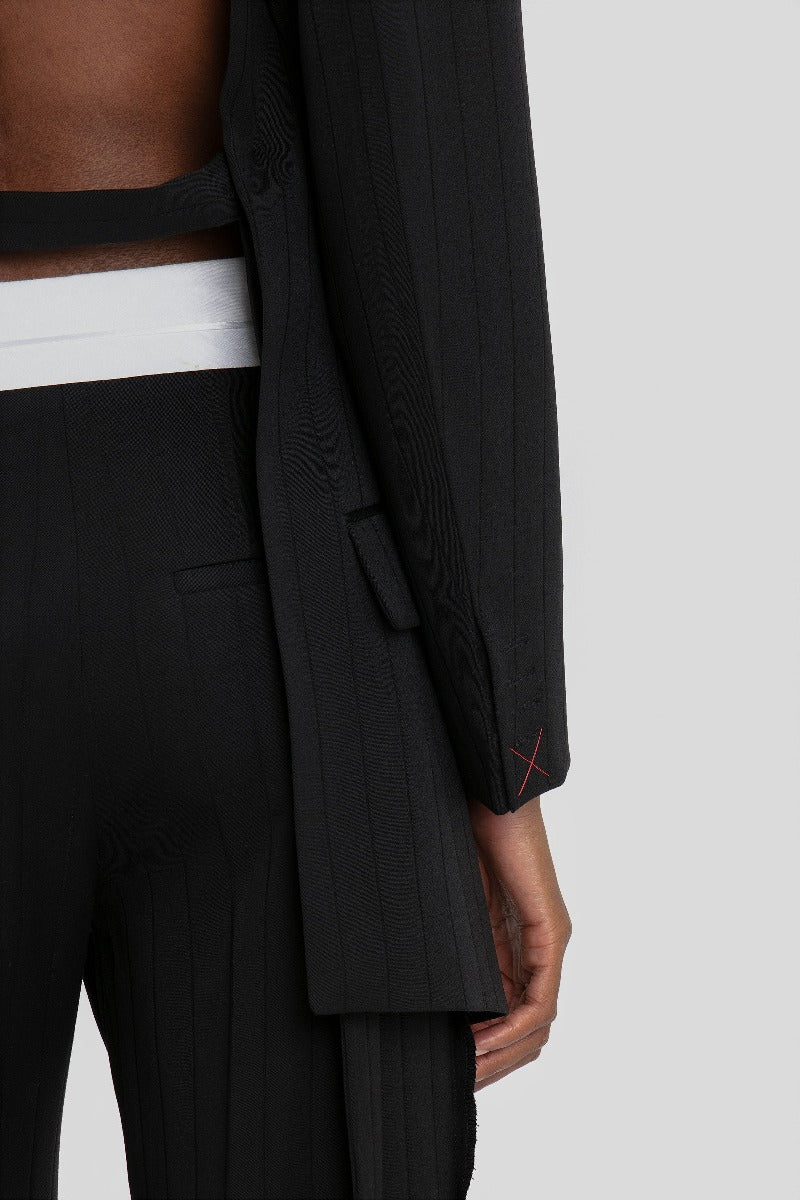 Backless Tux Jacket - Black