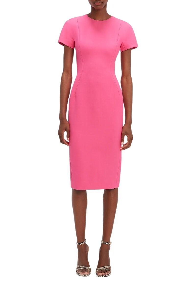 T-Shirt Fitted - Bright Pink