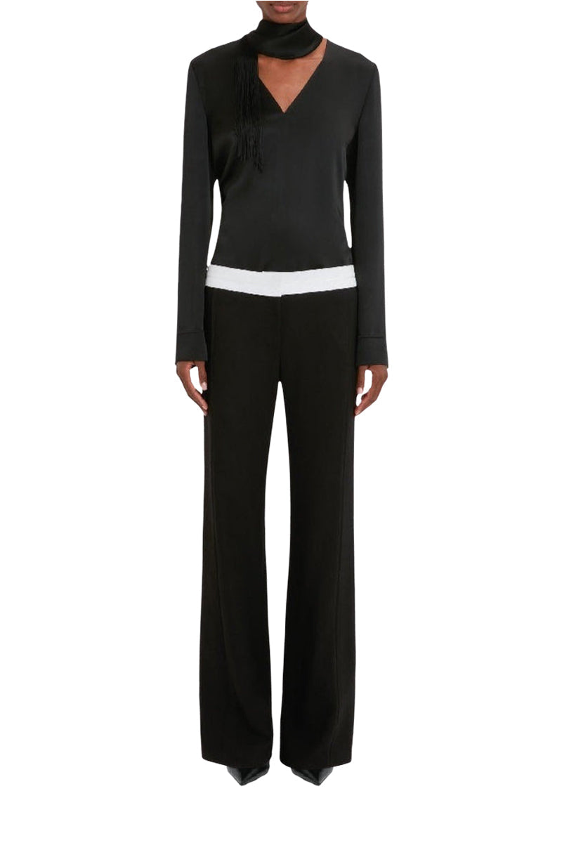Side Panel Trouser (Bonded) - Black