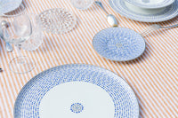 Assiette de présentation Villa Toscana en porcelaine - Indigo
