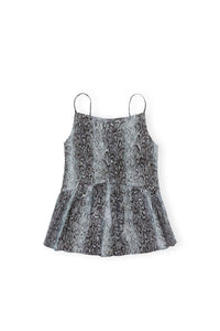Caraco imprimé animalier - Celestial Blue