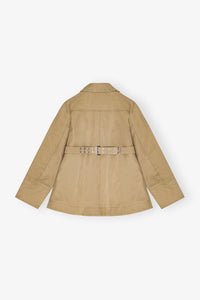 Veste à col œilleté en coton - Tiger'S Eye