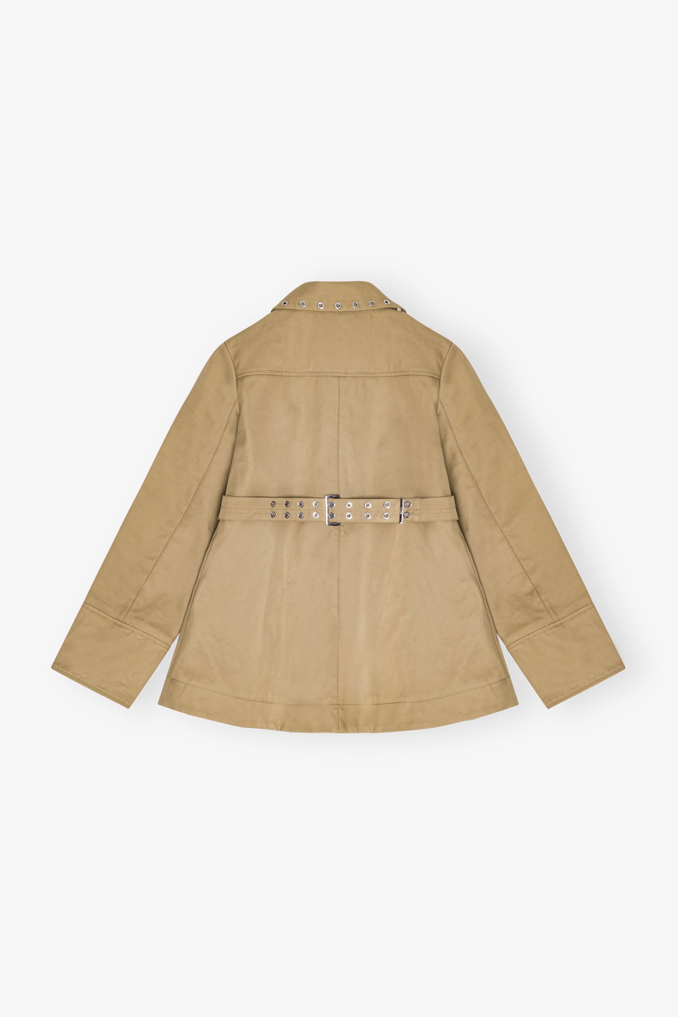 Veste à col œilleté en coton - Tiger'S Eye
