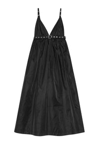 Robe Duchesse à bretelles - Black